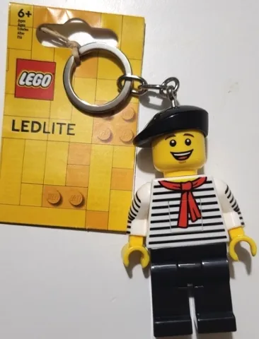 LED Key Light French Guy Key Chain (LEDLITE)