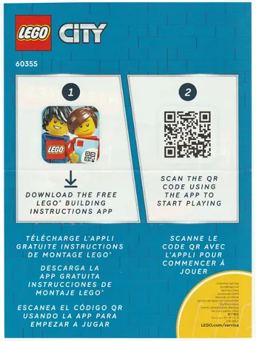 Flyer 2022 Set 60355 Insert - Building App Link and Instructions - North American Version
