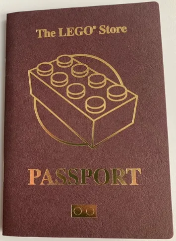 LEGO Store Passport EU 2021 Version with Stickers