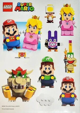 Sticker Sheet, Super Mario - Sheet of 10