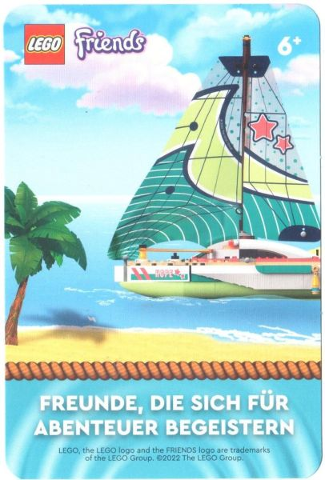 Card, Promotional Friends - Freunde, Die Sich Für Abenteuer Begeistern (German)