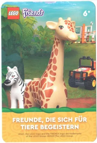 Card, Promotional Friends - Freunde, Die Sich Für Tiere Begeistern (German)