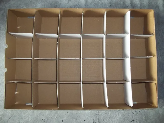 Advent Calendar Packaging Tray - 24 Compartment, Type 4 (Cardboard)