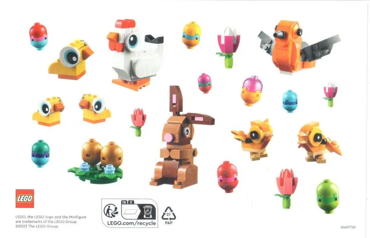 Sticker Sheet, Easter