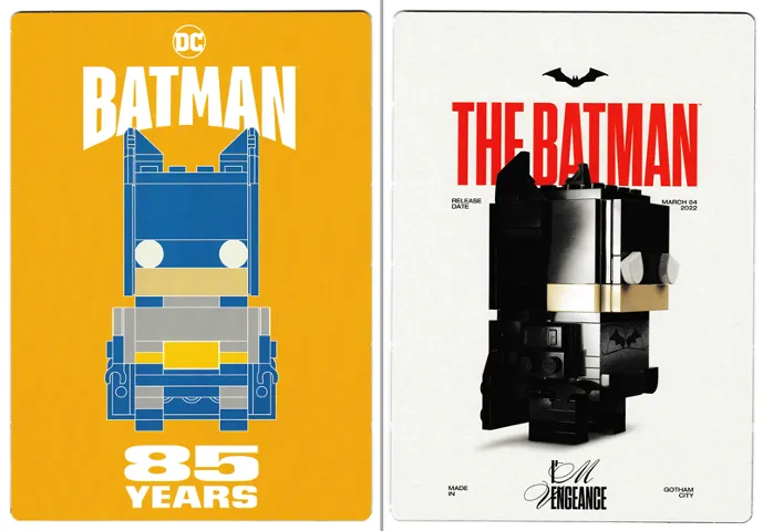 Set 40726 - Poster 1 - Batman (Comics) and The Batman