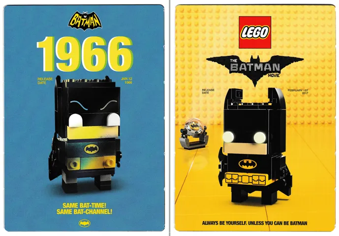 Set 40726 - Poster 2 - Batman Classic TV Series and The LEGO Batman Movie