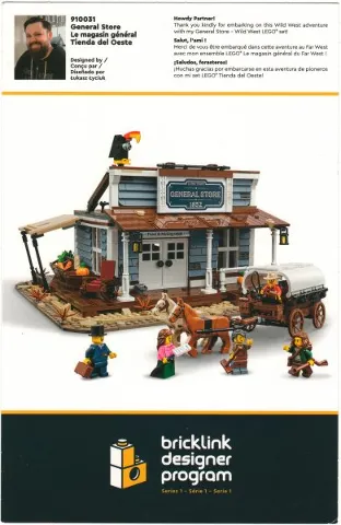 Flyer 2024 Set 910031 Insert - Building App Link and Instructions