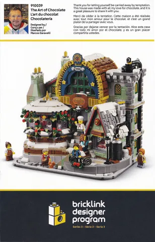 Flyer 2025 Set 910039 Insert - Building App Link and Instructions