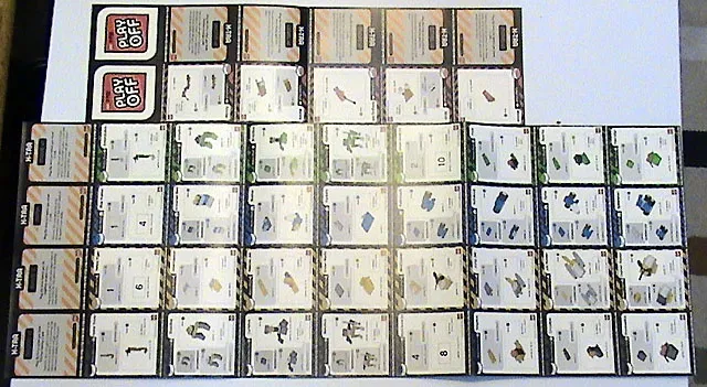 X-Pod Play Off Game Cards - Set of 50