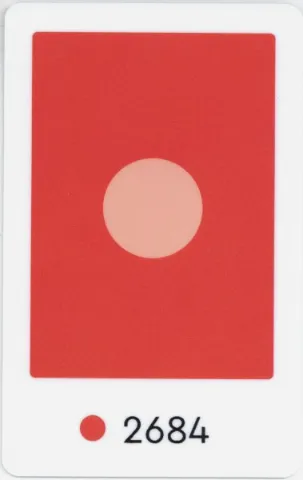 Connection Card for Education Science Sets with 4-Digit Number - Red