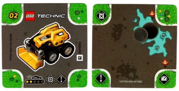 Mighty Machines Trading Card Series 1 - # 02 Wheel Loader