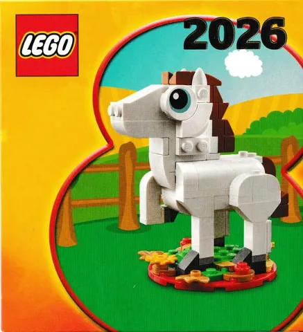 Envelope, Cardboard, 2026 Year of the Horse - Set 40779