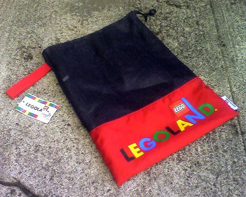 Tote Bag, Nylon with LEGOLAND Logo Pattern