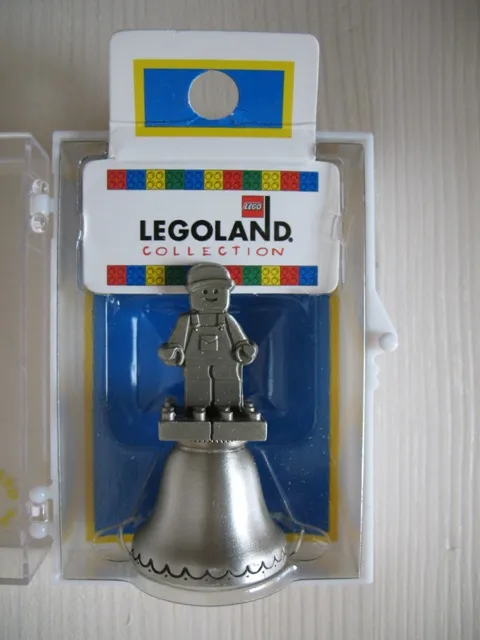 Bell, Pewter with Minifigure Handle