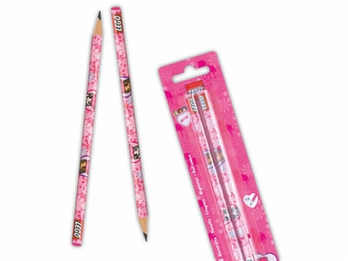 Pencil, 2 Pack Girls