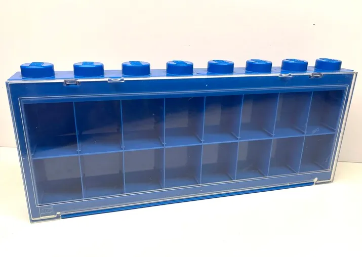 Minifigure Display Case, Large - Case with Trans-Clear Door