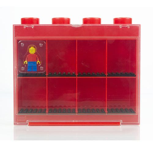 Minifigure Display Case, Small - For 8 Minifigures