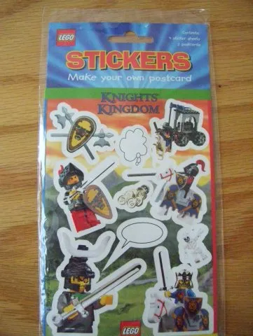 Postcard - Knights Kingdom, Make your own Postcard - Cards and Stickers