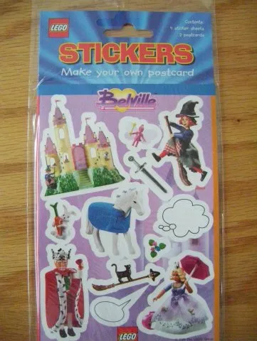 Postcard - Belville Fairytale, Make your own Postcard - Cards and Stickers