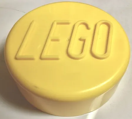 Sort & Store Minifigure Head, Lid Cap with LEGO Logo