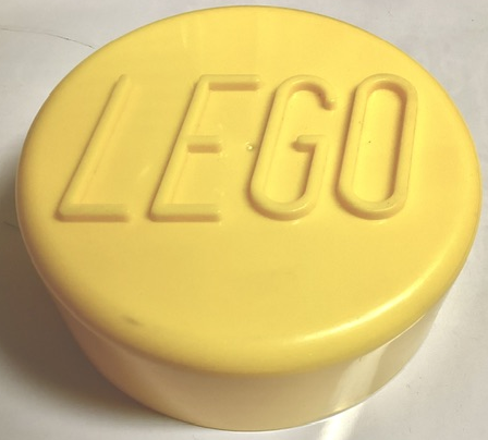 Sort & Store Minifigure Head, Lid Cap with LEGO Logo
