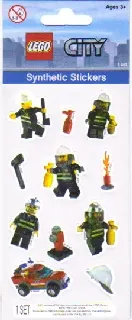 Sticker Sheet, Fire, Set of 11