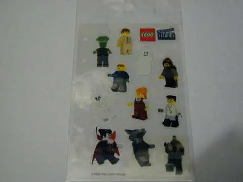 Sticker Sheet, Minifigures Sheet, Studios