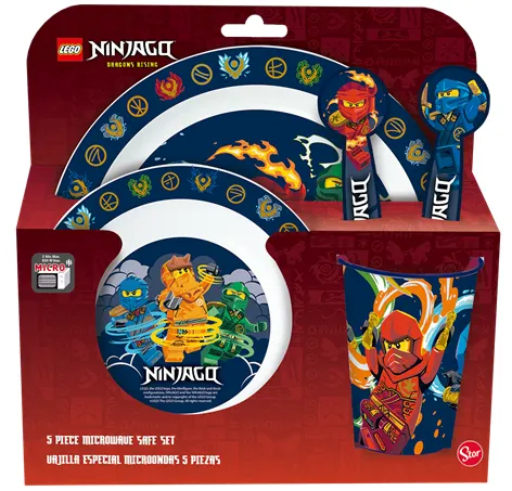Dinnerware Set Children's - NINJAGO Dragons Rising