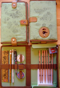 Pencil Case, Orient Expedition Design