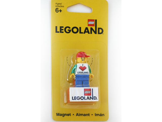 Magnet Set, Minifigure I Brick LEGOLAND Male blister pack