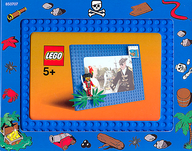 Photo Frame Pirate Blue