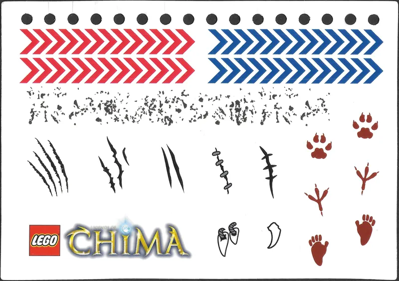 Sticker Sheet for Set 850777, Sheet 1