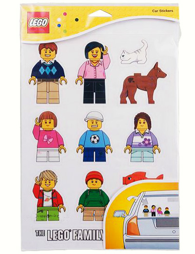 Sticker Sheet, Family Window Decals