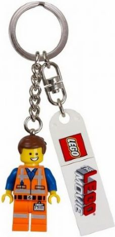 The LEGO Movie Emmet Key Chain