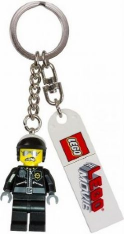The LEGO Movie Bad Cop Key Chain