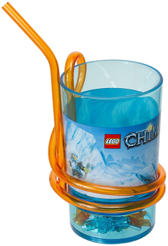 Cup / Mug Legends of Chima Plastic Tumbler with Gold Straw