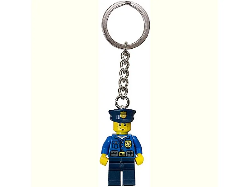 City Policeman Key Chain