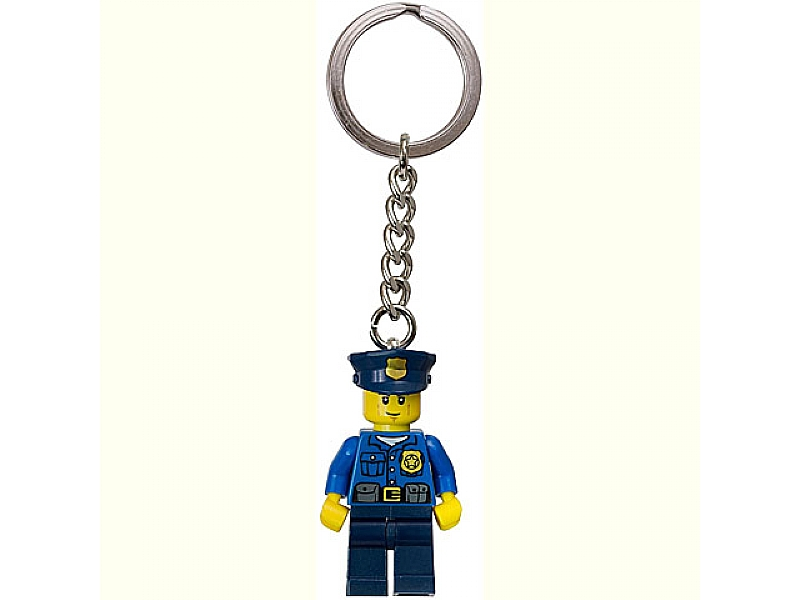 City Policeman Key Chain