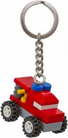 Classic Firetruck Key Chain (Bag Charm)