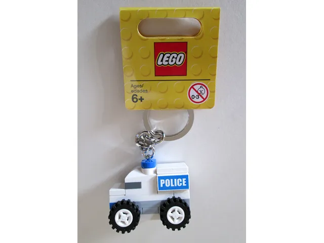 Classic Police Car Key Chain (Bag Charm)