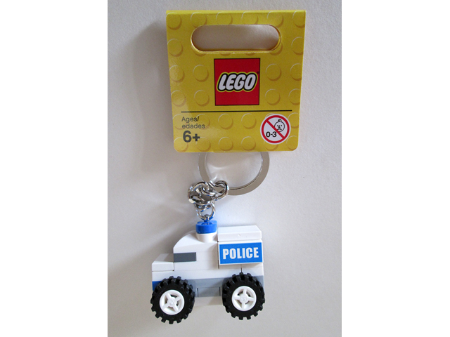 Classic Police Car Key Chain (Bag Charm)