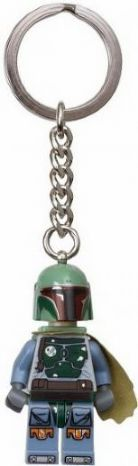 Boba Fett with Cape Key Chain - Printed Legs