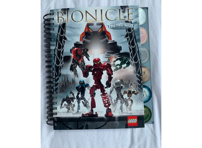 Notepad, Bionicle Metru Nui, Spiral Bound
