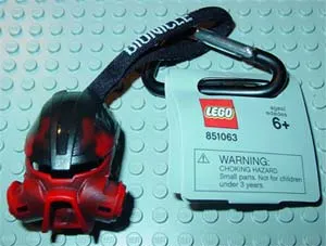Bionicle Key Chain Mask Kiril with Black Top (Dume)