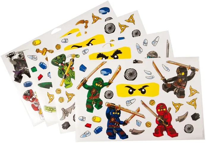 Sticker Sheet, NINJAGO Wall Stickers