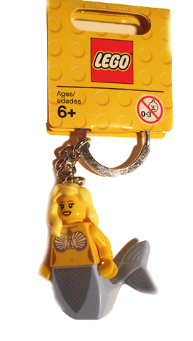 Collectible Minifigures Mermaid Key Chain