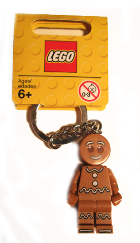 Collectible Minifigures Gingerbread Man Key Chain