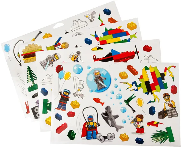 Sticker Sheet, Iconic Wall Stickers