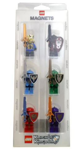 Magnet Set, Minifigures Knights Kingdom II (6) blister pack