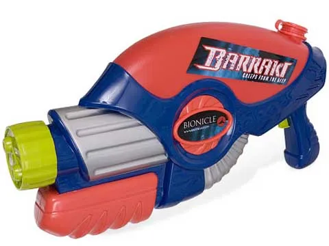 Water, BIONICLE Barraki Pump Action Water Gun